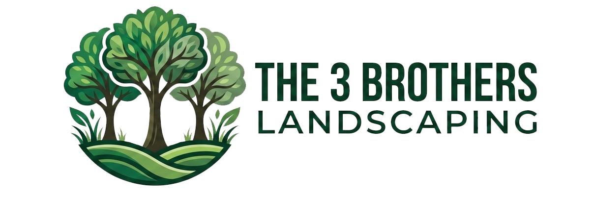 The 3 Brothers Landscaping logo.