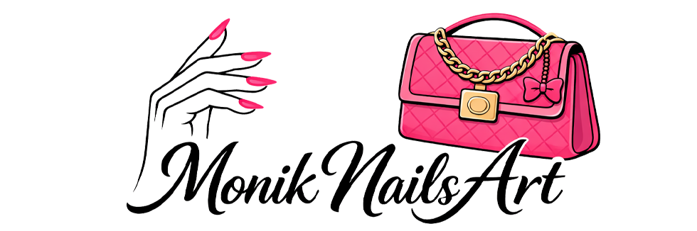 Monik Nails Art logo.