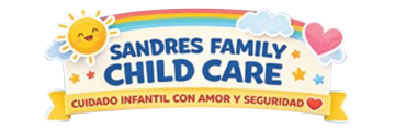 Sandres Family Child Care logo.