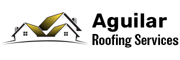 Aguilar Roofing Services logo.