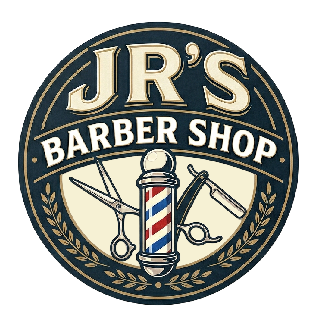 Jrs Barber Shop logo.