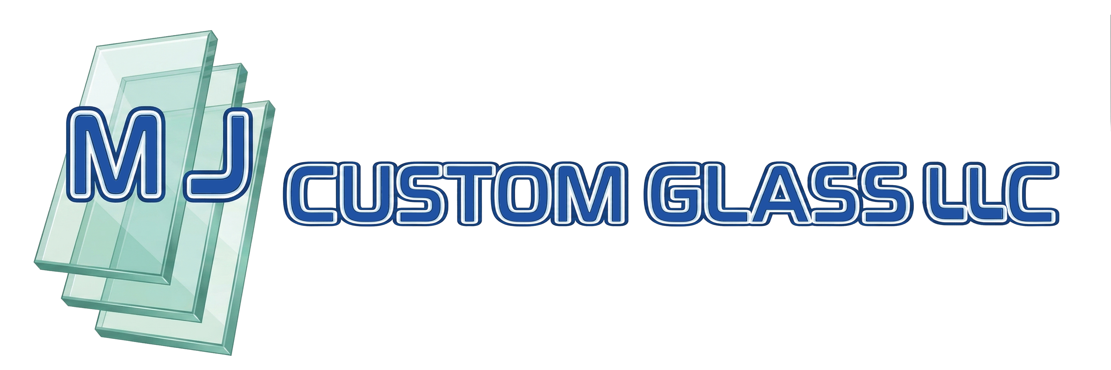 MJ Custom Glass LLC logo.