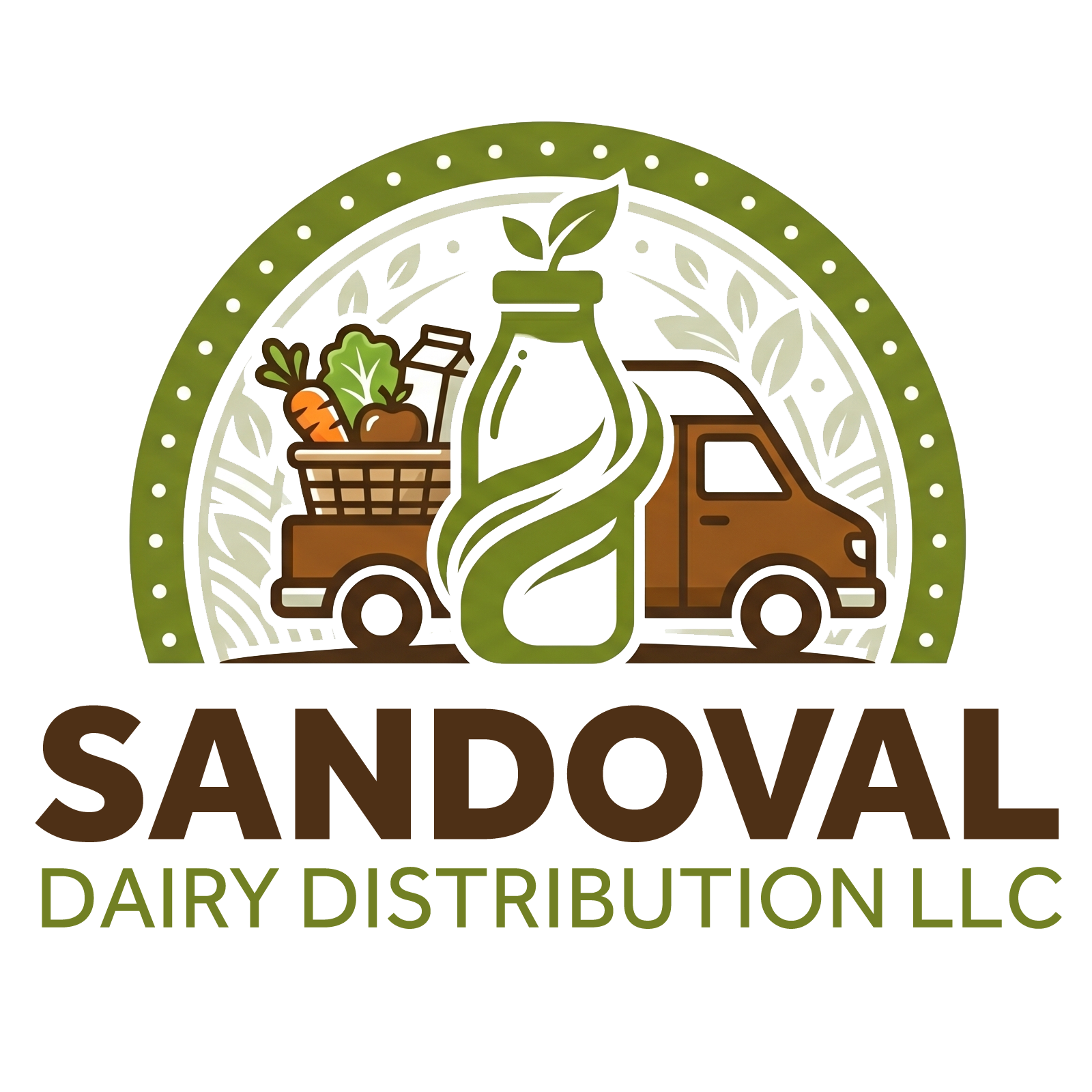 Sandoval Dairy Distribution LLC logo.