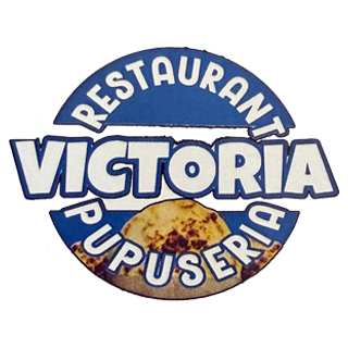 Restaurante y Pupuseria Victoria logo.