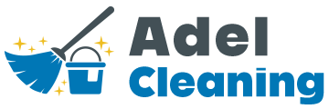 Adel Cleaning logo.