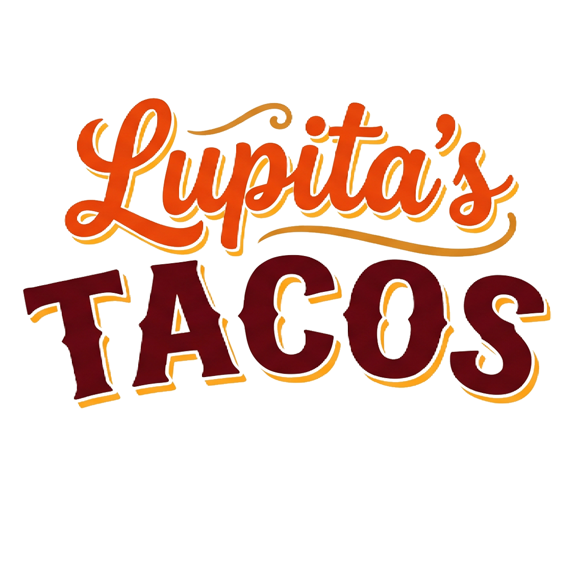 Lupitas Tacos logo.