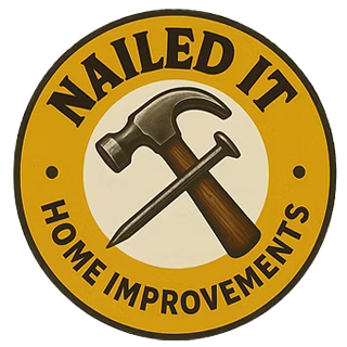 Nailed It Home Improvements logo.