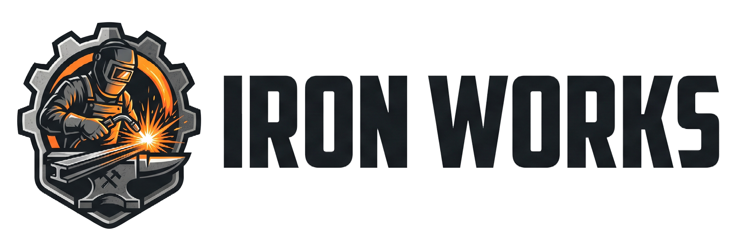 Iron Works logo.