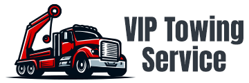 VIP Towing Service logo.