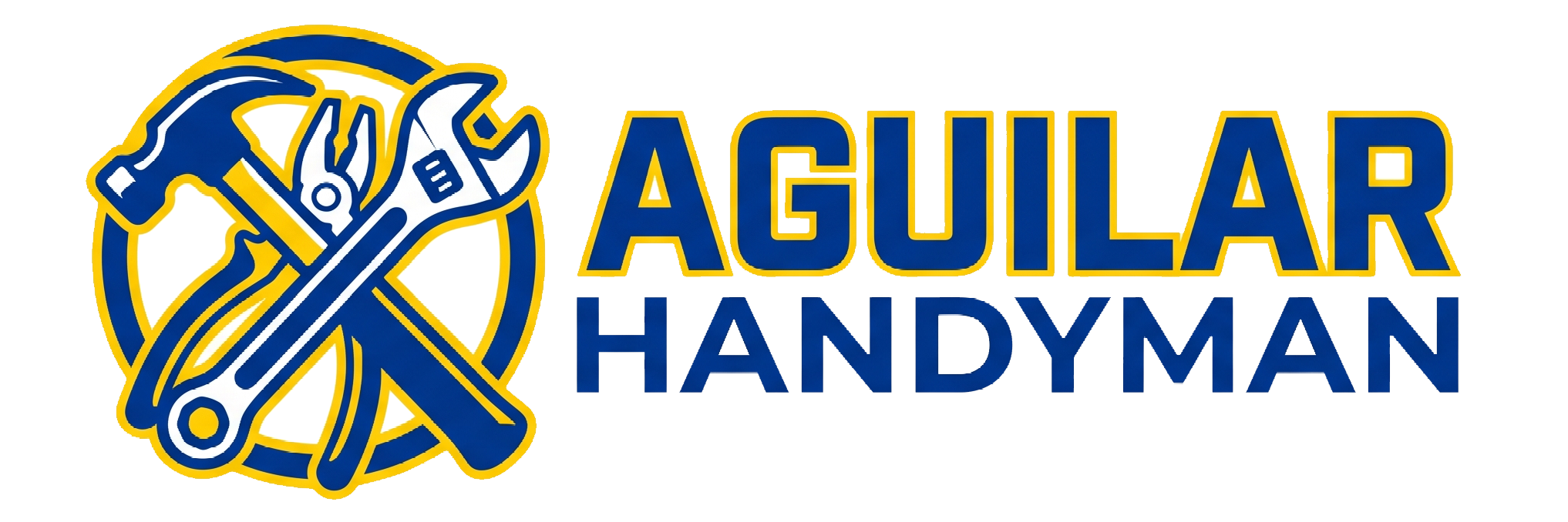 Aguilar Handyman logo.