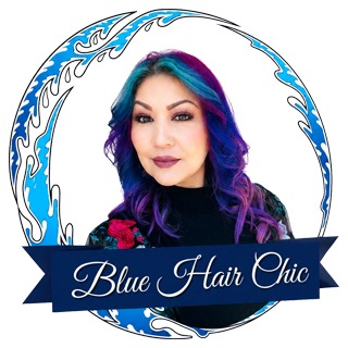Blue Hair Chic logo.