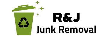 R and J Junk Removal logo.