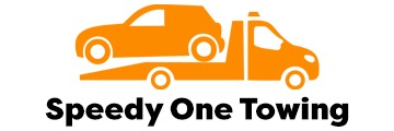 Speedy One Towing logo.