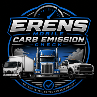 Erens Mobile Carb Emission Check logo.