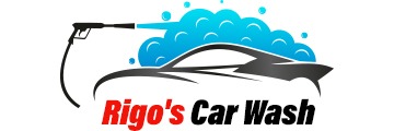 Rigos Car Wash logo.