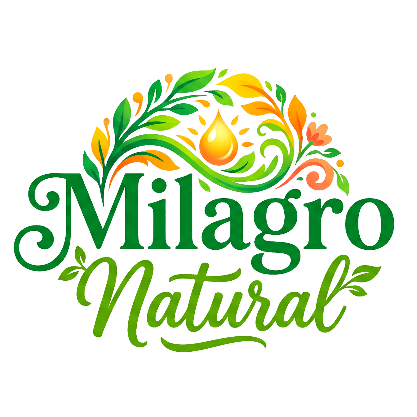 Milagro Natural logo.