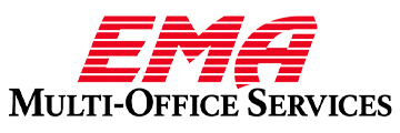 EMA Multi Office Services logo.