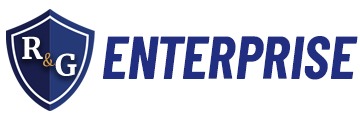 R and G Enterprise logo.
