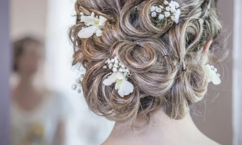 What Your Hair Says About You on Your Wedding Day