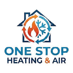 One Stop Heating and Air logo.