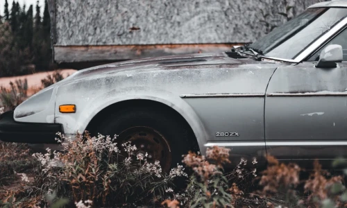 ¿Por qué no manejar un auto chatarra al junkyard?