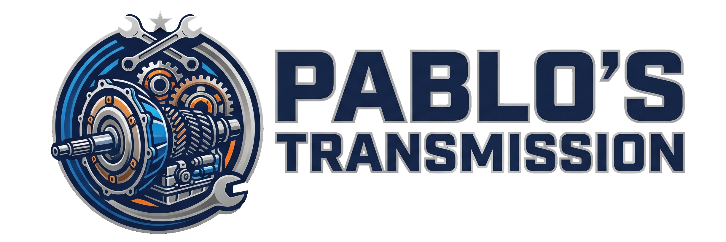 Pablos Transmission logo.