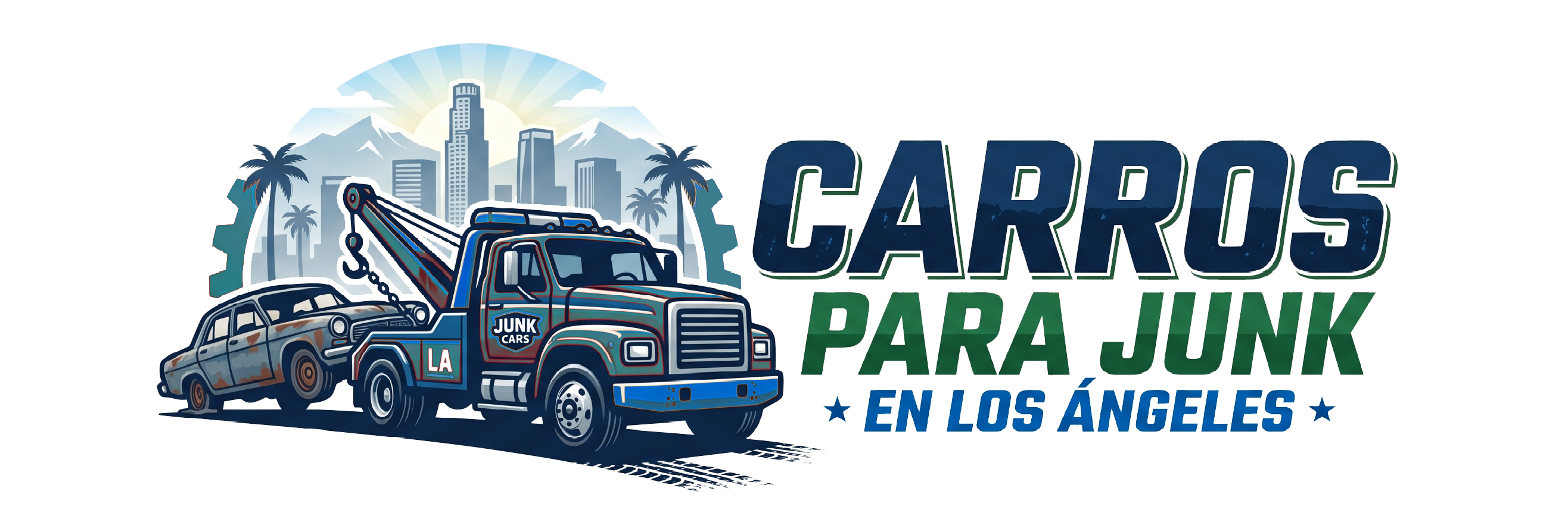 Carros para Junk en Los Angeles logo.