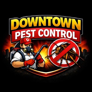Downtown Pest Control logo.