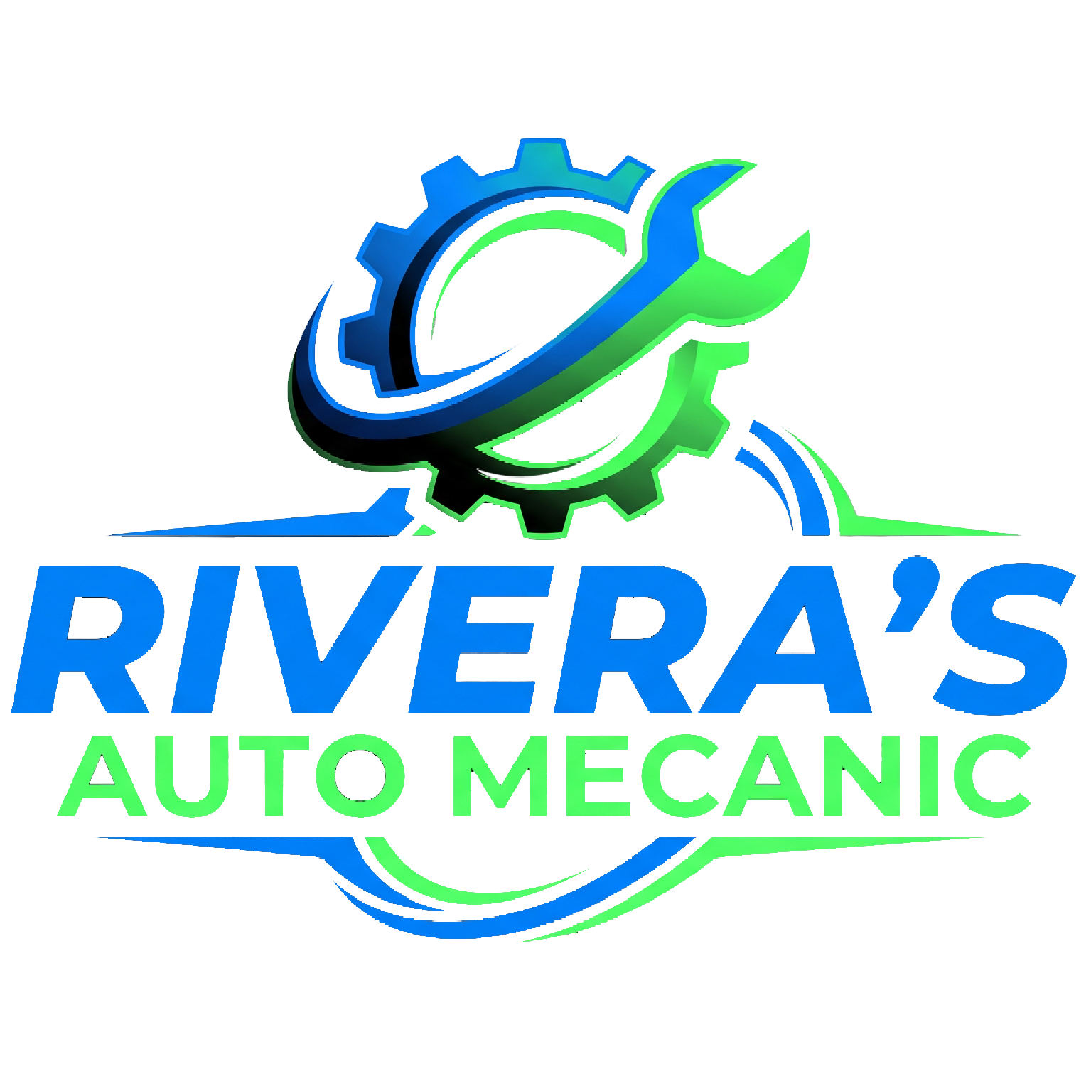 Riveras Auto Mecanic logo.
