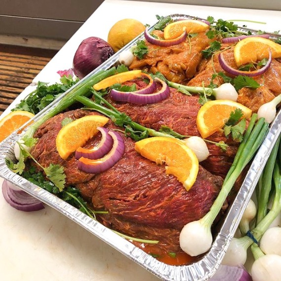 Carne y productos mexicanos La Venadita Meat Market LA