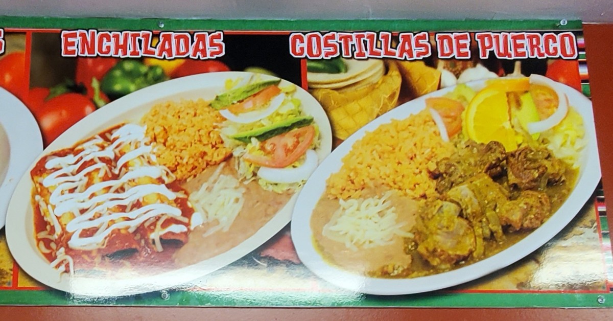 Mexican food Tacos y Mariscos La Gloria Ontario